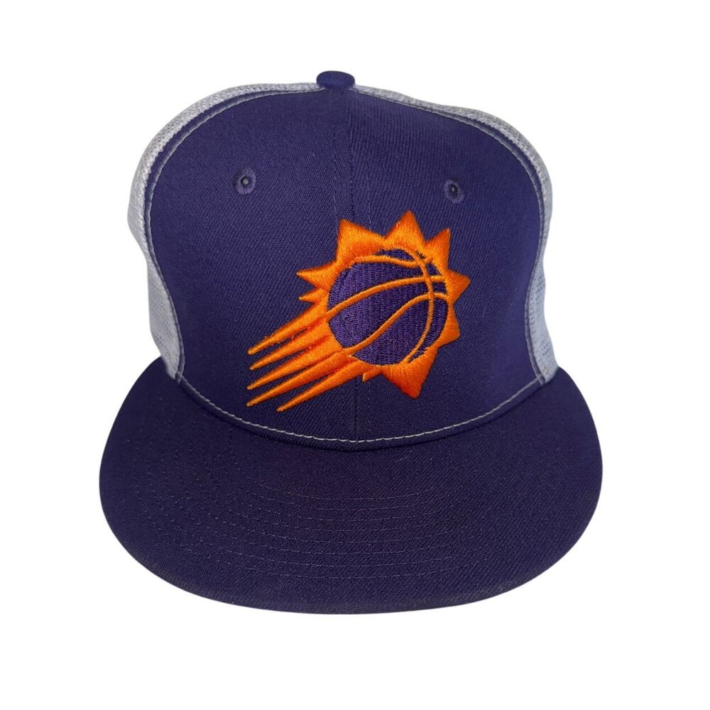 Men's Phoenix Suns New era Purple Victory Grove Split Panel 9fifty Snapback Hat